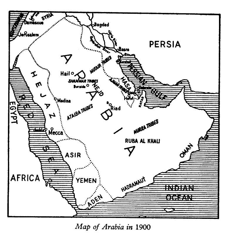 Syrian Desert Physical Map