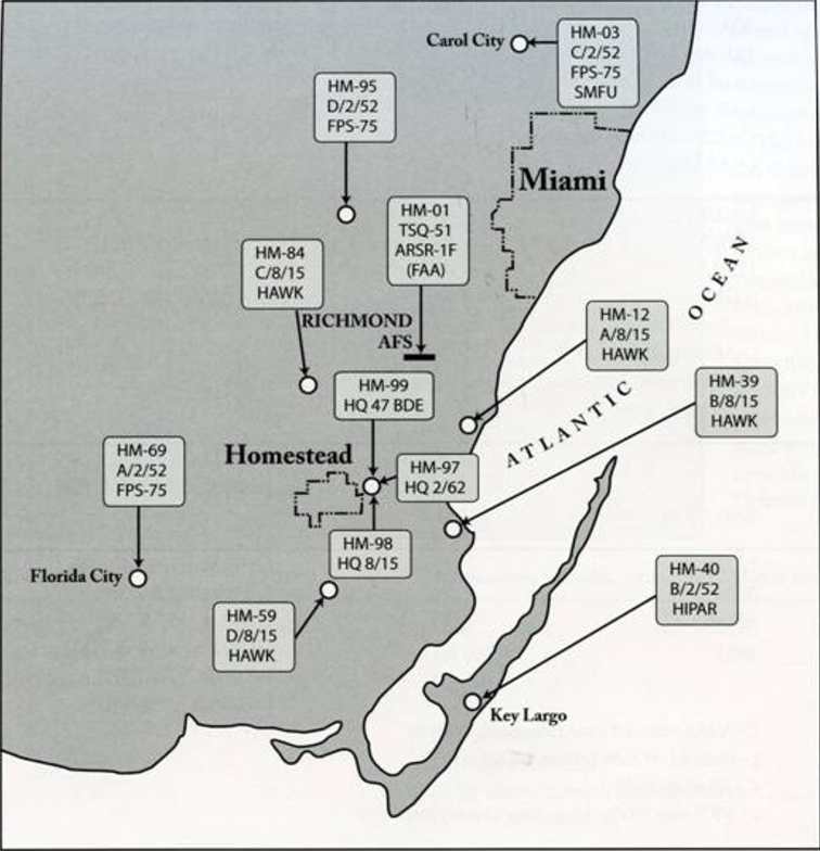 florida missile silo map